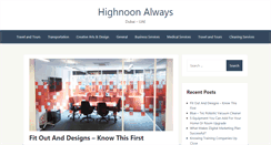 Desktop Screenshot of highnoonalways.com